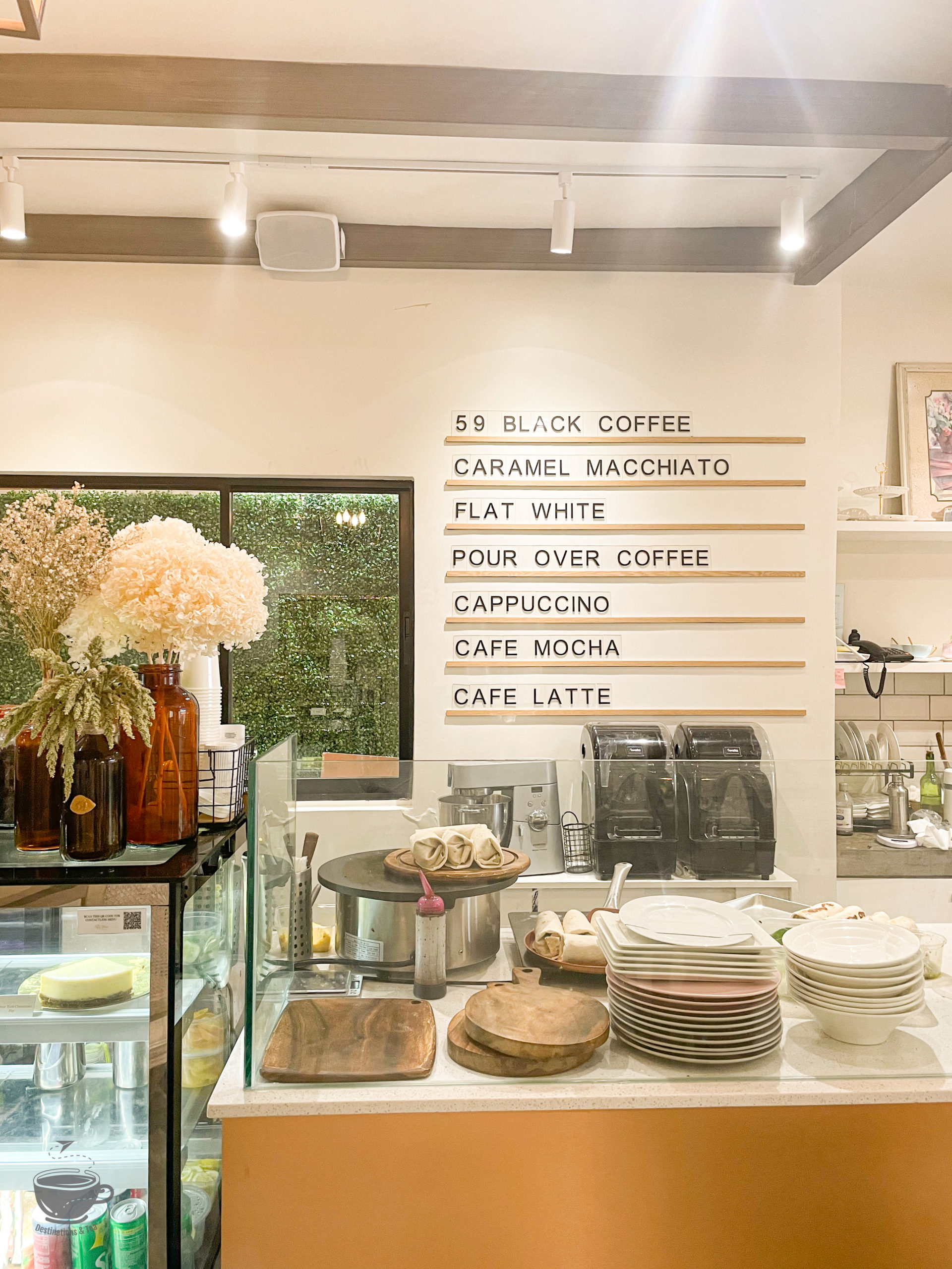 Fifty Nine Flower Cafe Is Makati's Charming Flower Shop and Cafe In One