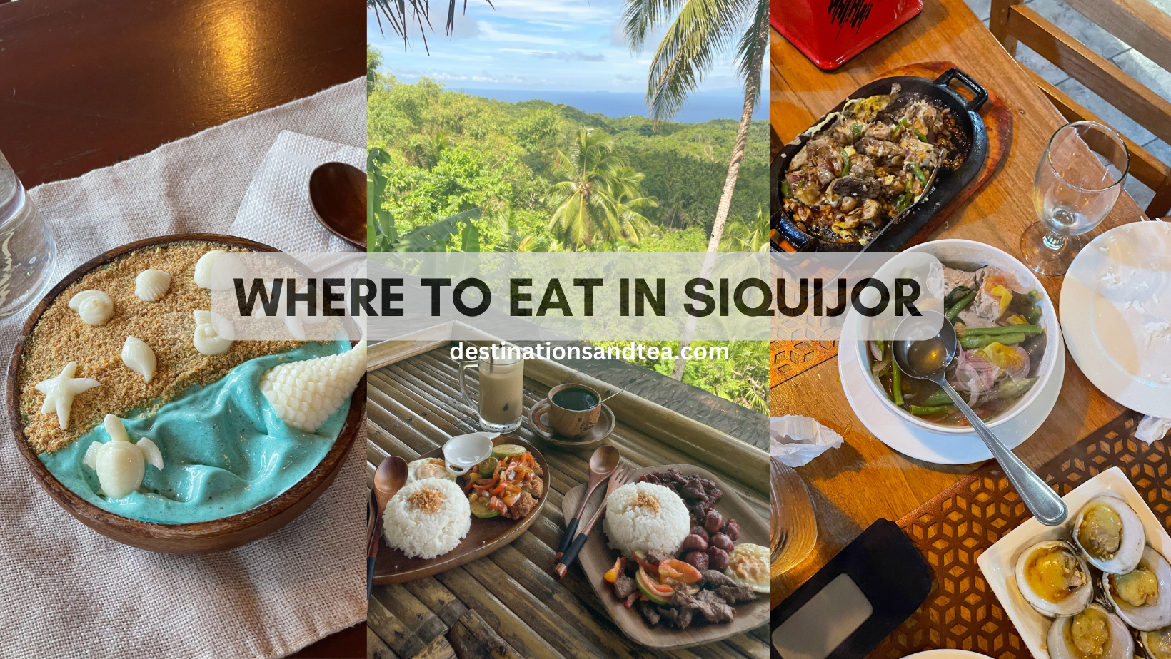 where to eat in siquijor, food guide for siquijor